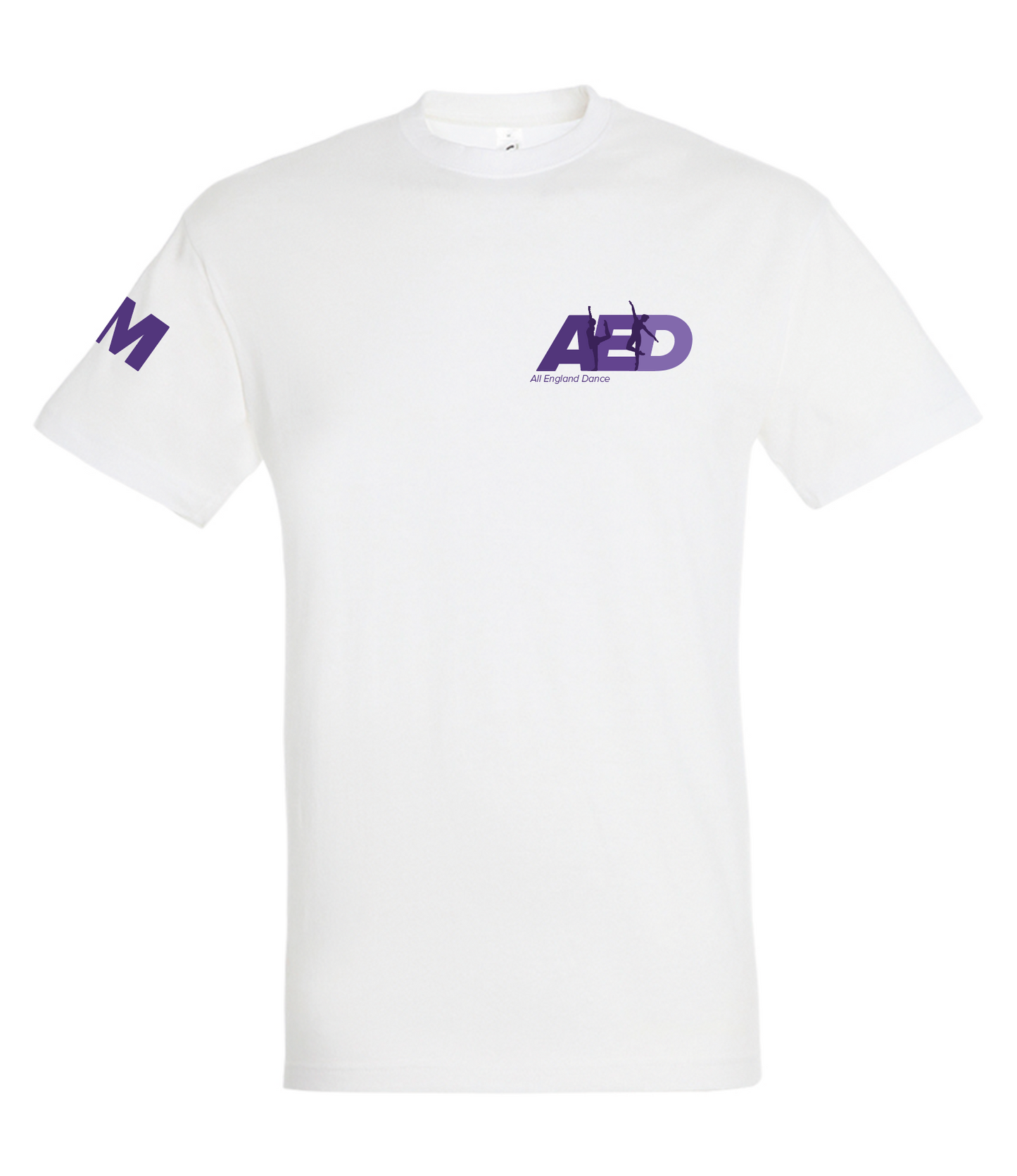 Official White All England Dance T shirt Unisex