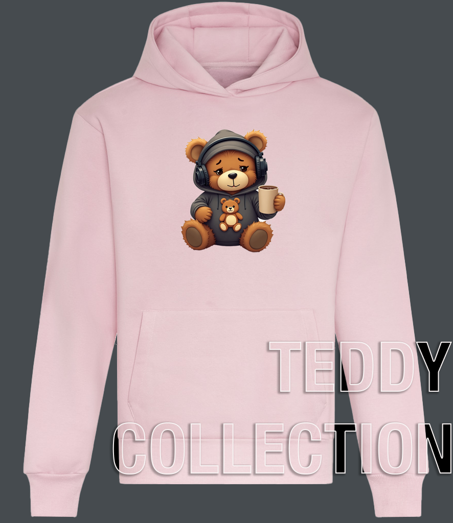 AudioTeddy™ / Coffee First – Oversized Hoodie