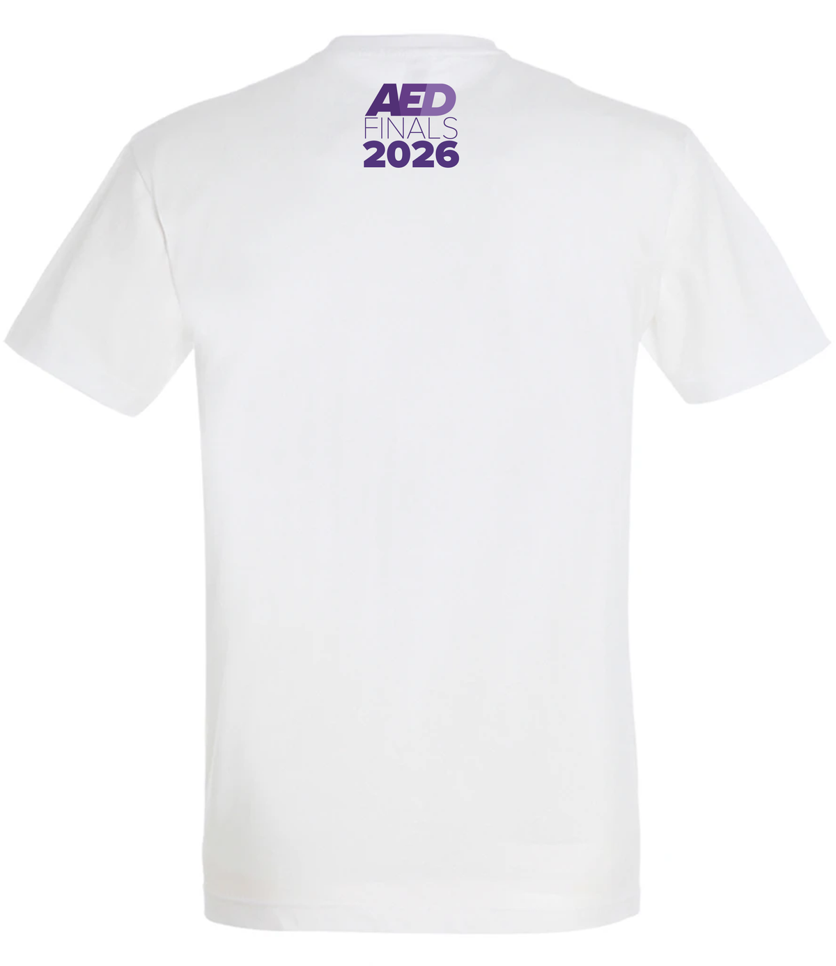 Adult White Performance T-shirt • All England Dance 2026