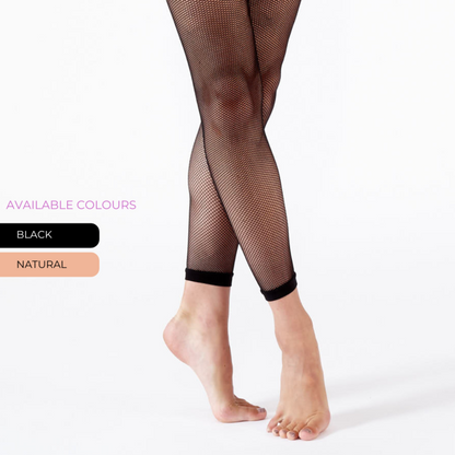 SILKY DANCE Footless Fishnet Tights