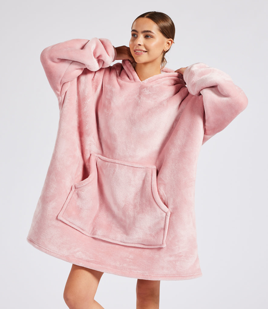 Oversized Hooded Blanket – Super Soft Sherpa Fleece