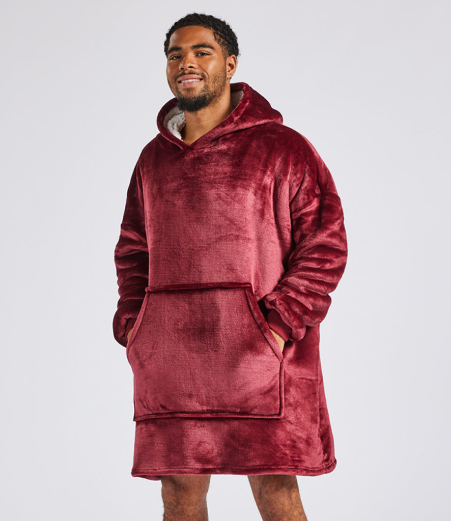 Oversized Hooded Blanket – Super Soft Sherpa Fleece