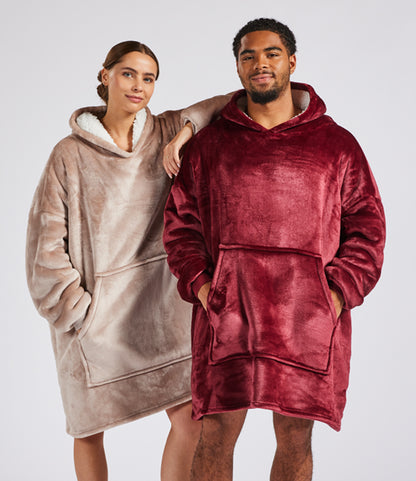 Oversized Hooded Blanket – Super Soft Sherpa Fleece