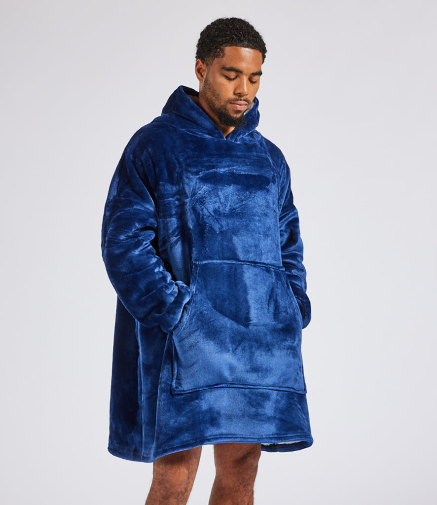 Oversized Hooded Blanket – Super Soft Sherpa Fleece