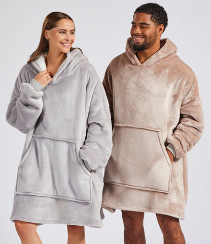 Oversized Hooded Blanket – Super Soft Sherpa Fleece
