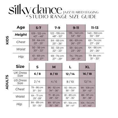 Silky Dance High Waist Flared Dance Leggings