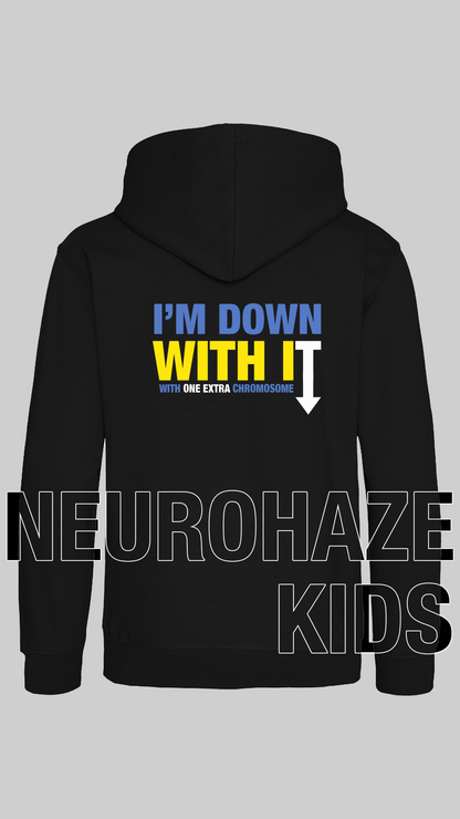 🧩 NEUROHAZE™ Kids “I’m Down With It” Hoodie
