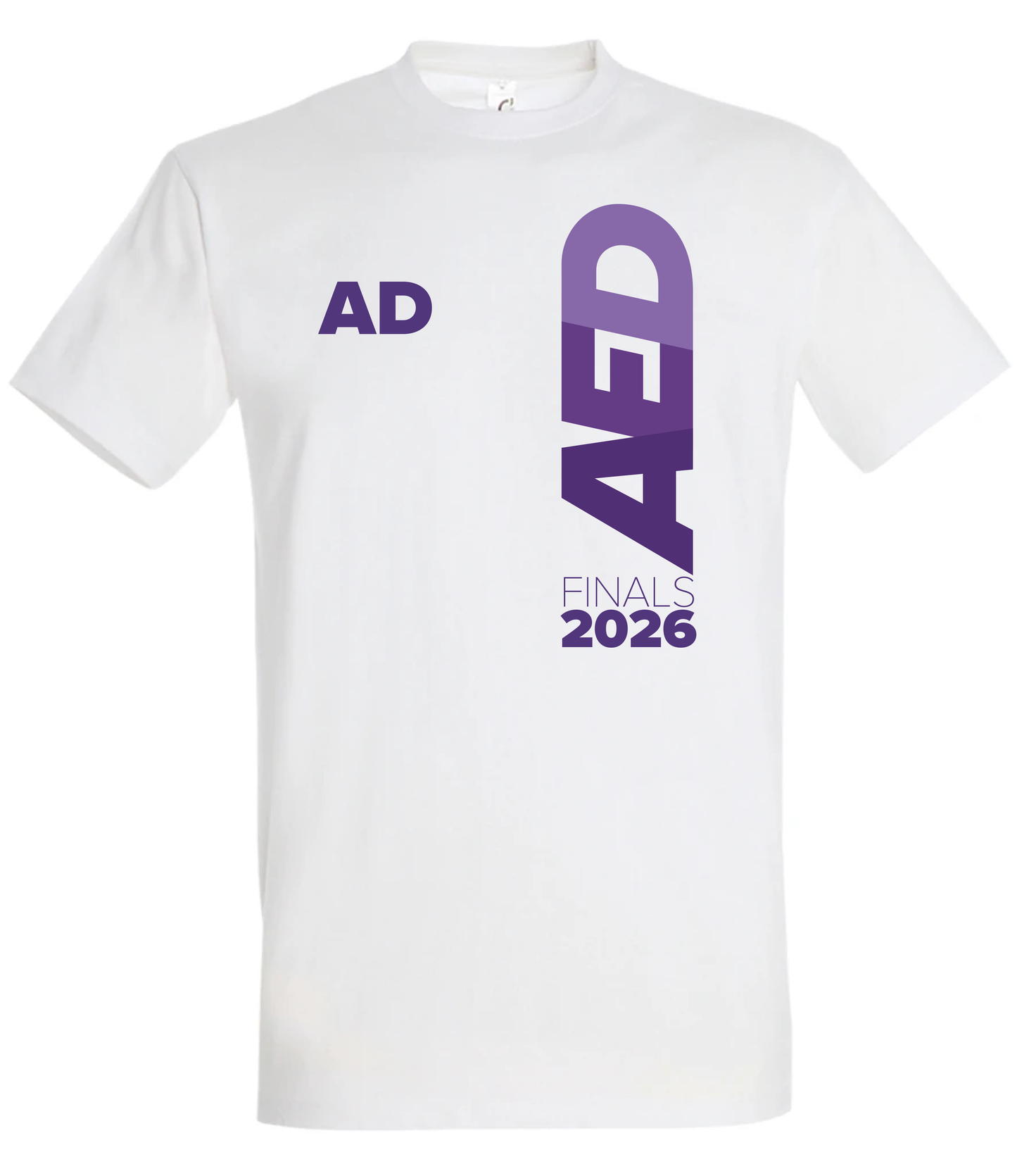 Kids White Cotton-T-shirt • All England Dance 2026