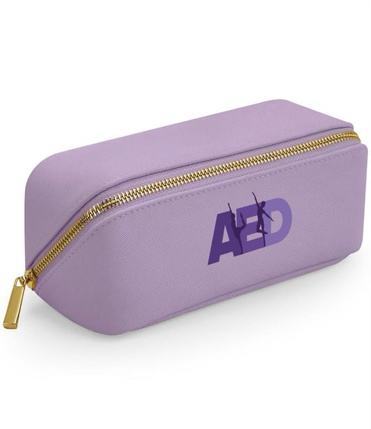 Official All England Dance Lilac Open Flat Mini Accessory Case