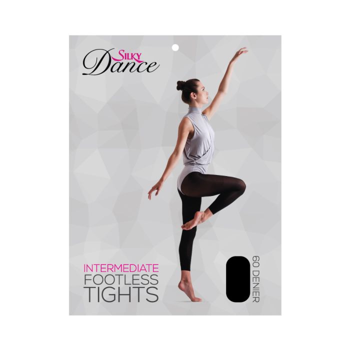 SILKY DANCE Footless Tights