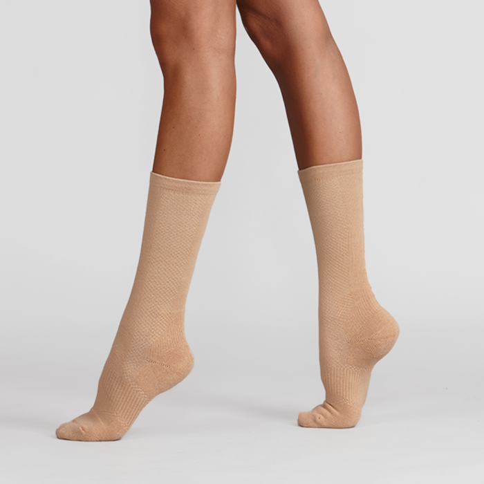 Silky Dance Turning Socks with Grips