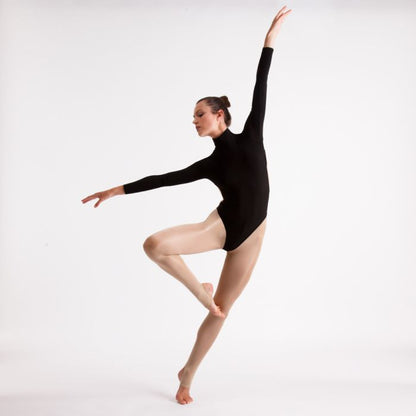 SILKY DANCE Shimmer Stirrup Tights