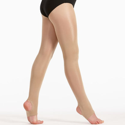 SILKY DANCE Shimmer Stirrup Tights