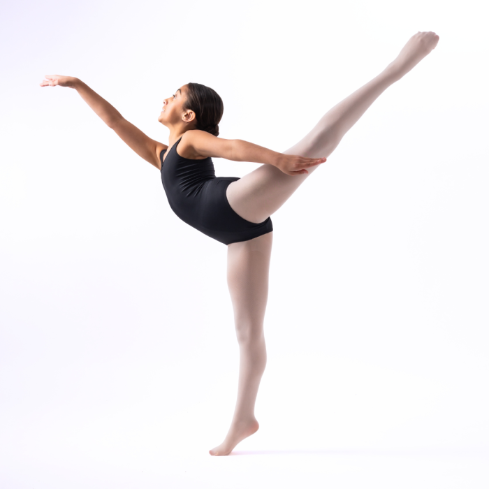 Silky Dance Ruched Tank Leotard