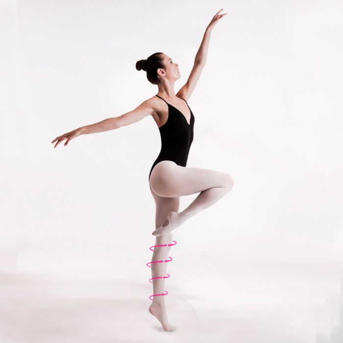 SILKY DANCE Support+ Convertible Tights